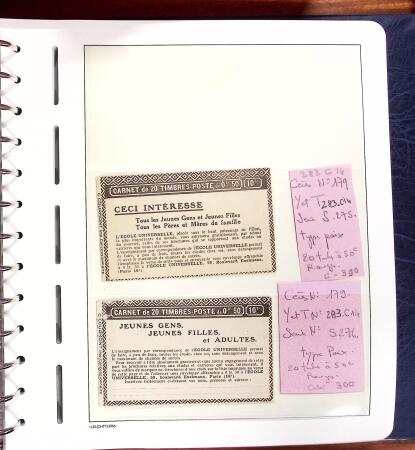 1922-1993, Collection en 2 albums Leuchtturm de carnets