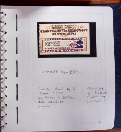 1922-1993, Collection en 2 albums Leuchtturm de carnets