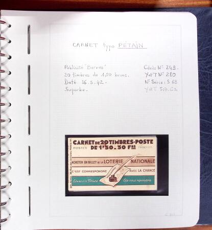 1922-1993, Collection en 2 albums Leuchtturm de carnets