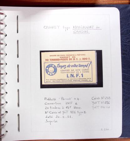 1922-1993, Collection en 2 albums Leuchtturm de carnets
