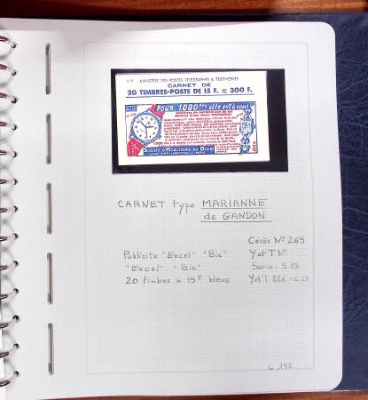 1922-1993, Collection en 2 albums Leuchtturm de carnets