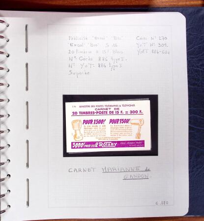 1922-1993, Collection en 2 albums Leuchtturm de carnets