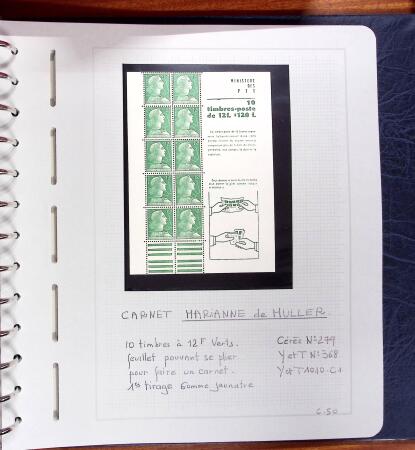 1922-1993, Collection en 2 albums Leuchtturm de carnets