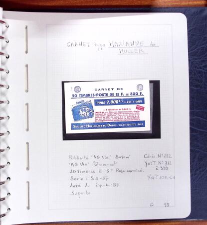 1922-1993, Collection en 2 albums Leuchtturm de carnets