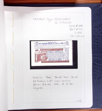 1922-1993, Collection en 2 albums Leuchtturm de carnets