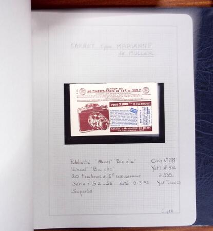 1922-1993, Collection en 2 albums Leuchtturm de carnets