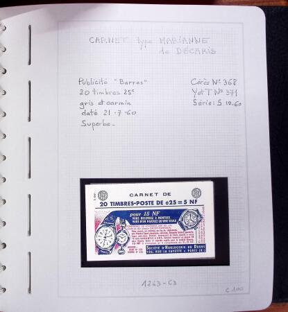 1922-1993, Collection en 2 albums Leuchtturm de carnets