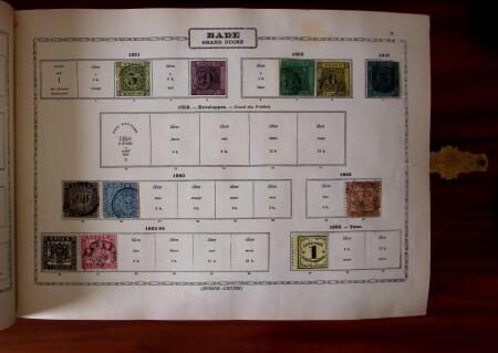 1841-1899, Old-time all-world collection in old Maury