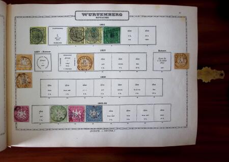 1841-1899, Old-time all-world collection in old Maury