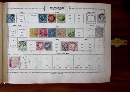 1841-1899, Old-time all-world collection in old Maury