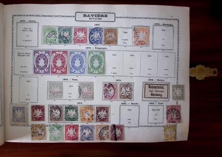 1841-1899, Old-time all-world collection in old Maury