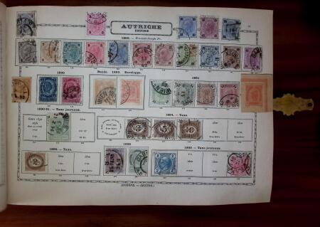1841-1899, Old-time all-world collection in old Maury