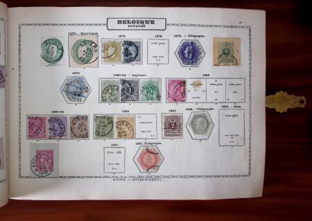 1841-1899, Old-time all-world collection in old Maury
