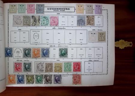 1841-1899, Old-time all-world collection in old Maury
