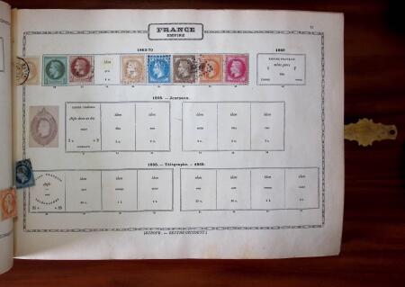 1841-1899, Old-time all-world collection in old Maury