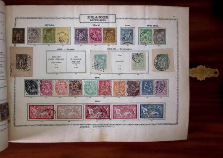1841-1899, Old-time all-world collection in old Maury