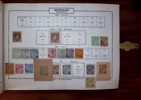 1841-1899, Old-time all-world collection in old Maury