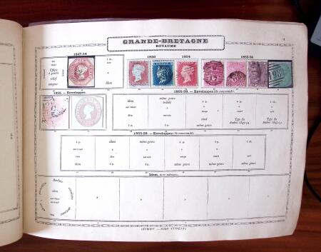 1840-1899, Old-time all-world collection in an old