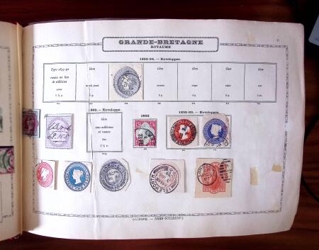1840-1899, Old-time all-world collection in an old
