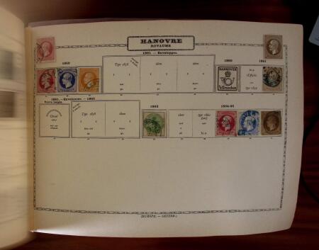 1840-1899, Old-time all-world collection in an old