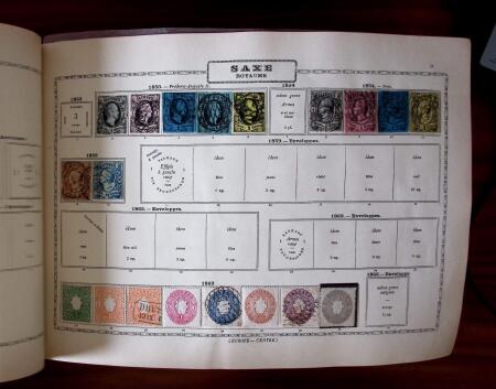 1840-1899, Old-time all-world collection in an old