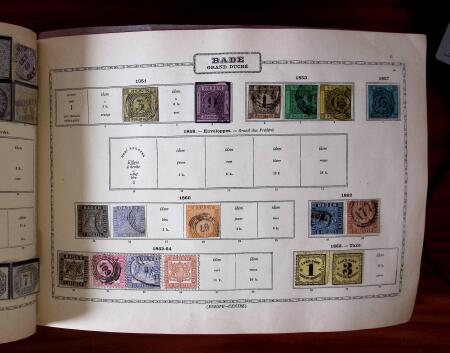 1840-1899, Old-time all-world collection in an old