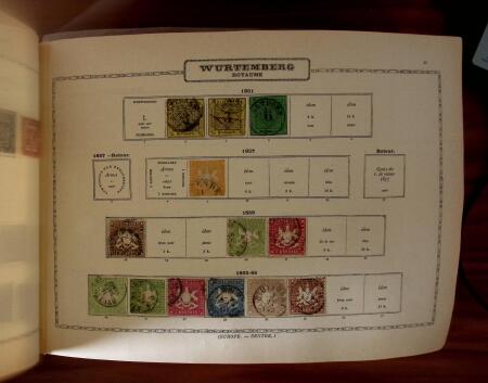 1840-1899, Old-time all-world collection in an old