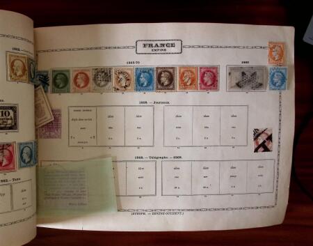 1840-1899, Old-time all-world collection in an old