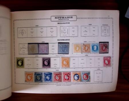 1840-1899, Old-time all-world collection in an old