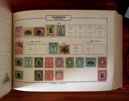 1840-1899, Old-time all-world collection in an old
