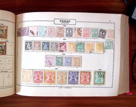 1840-1899, Old-time all-world collection in an old