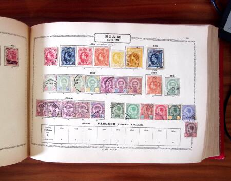 1840-1899, Old-time all-world collection in an old