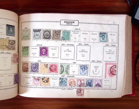 1840-1899, Old-time all-world collection in an old