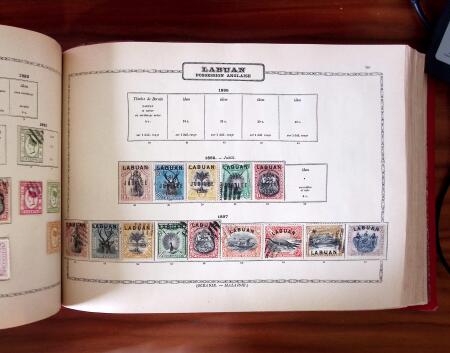 1840-1899, Old-time all-world collection in an old