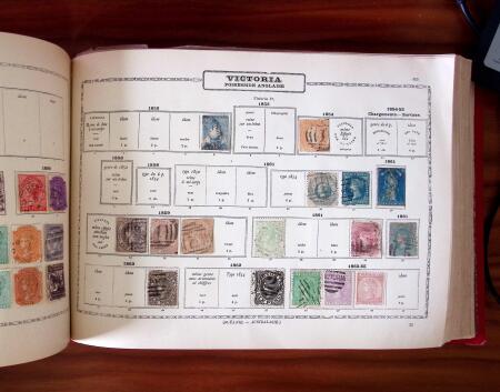 1840-1899, Old-time all-world collection in an old