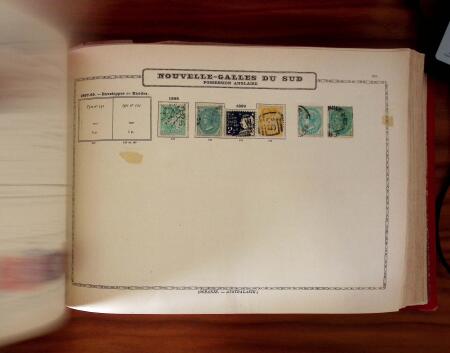 1840-1899, Old-time all-world collection in an old