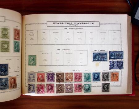 1840-1899, Old-time all-world collection in an old