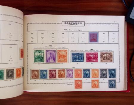 1840-1899, Old-time all-world collection in an old
