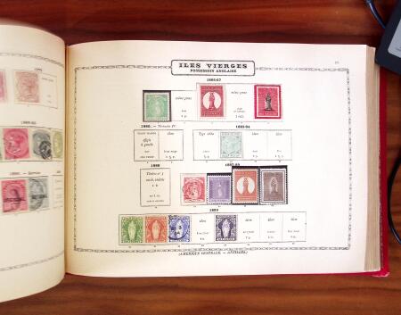 1840-1899, Old-time all-world collection in an old