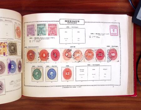 1840-1899, Old-time all-world collection in an old