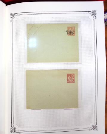 1892-1945, Belle collection d'entiers postaux des colonies