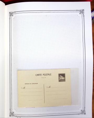 1892-1945, Belle collection d'entiers postaux des colonies