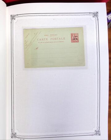 1892-1945, Belle collection d'entiers postaux des colonies