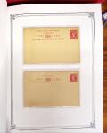 1892-1945, Belle collection d'entiers postaux des colonies