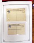 1892-1945, Belle collection d'entiers postaux des colonies