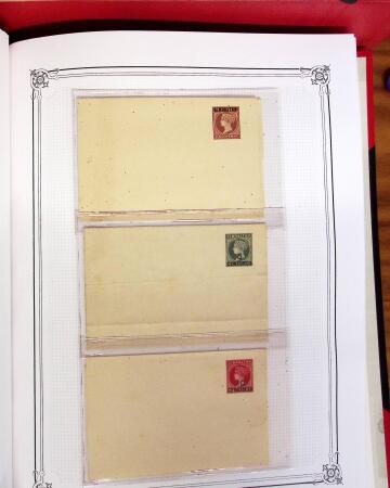 1892-1945, Belle collection d'entiers postaux des colonies