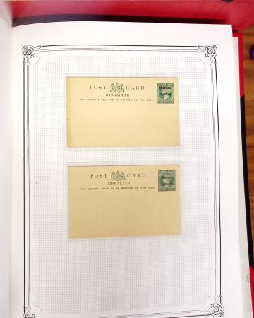 1892-1945, Belle collection d'entiers postaux des colonies