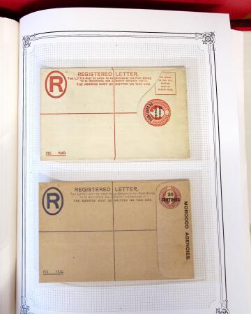 1892-1945, Belle collection d'entiers postaux des colonies
