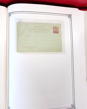 1892-1945, Belle collection d'entiers postaux des colonies