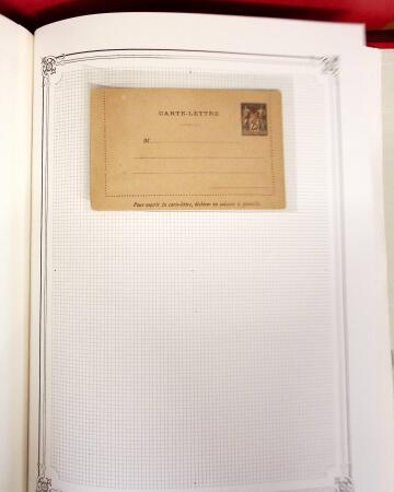 1892-1945, Belle collection d'entiers postaux des colonies